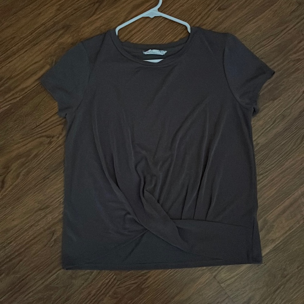 Dark grey shirt
